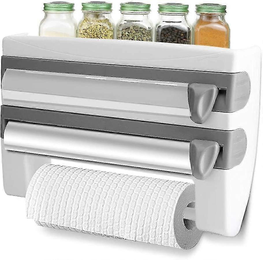 المنزل احباط وتتشبث فيلم موزع - الحائط الرف ورقة لفة حامل ورف التخزين للمطبخ والحمام الساخنة