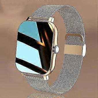 Women Smart Watch Men 1.69" Cor Screen Full Touch Fitness Tracker