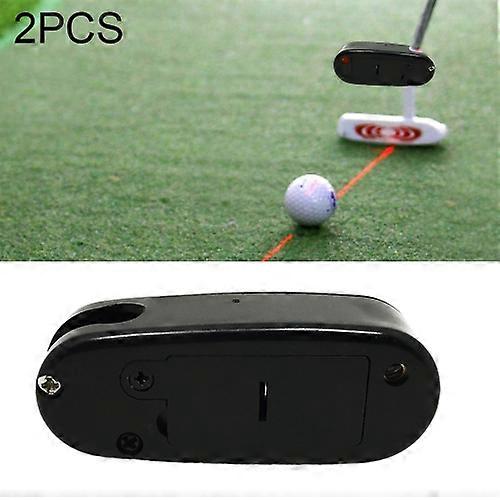 2 PCS Golf Putter Laser Sight Corrector Golf Training Accessories