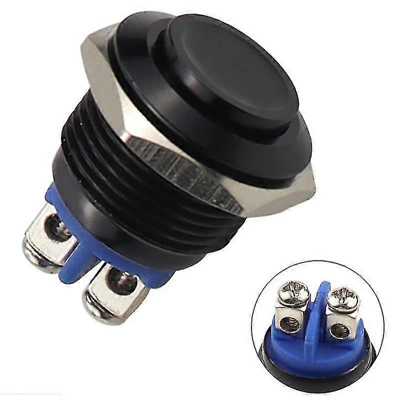 1pc Momentary Push Button Switch 16mm Waterproof Mount Button Switch