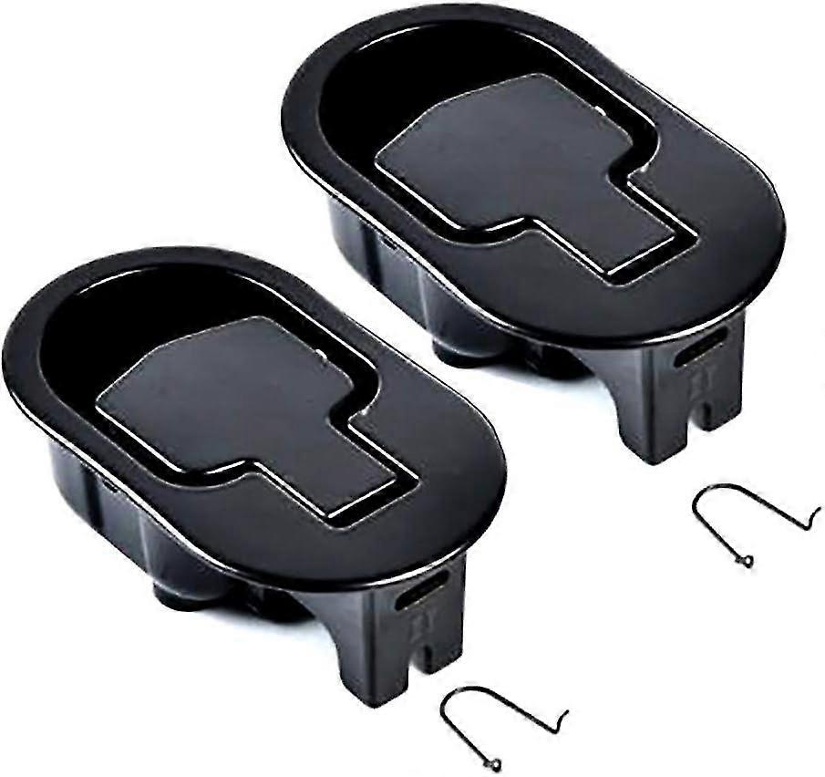 2 Pack Metal Recliner Replacement Parts Durable Metal Handle Recliner Sofa Couch Sofa Release Lever Replacement Handle Black Suite Recliner