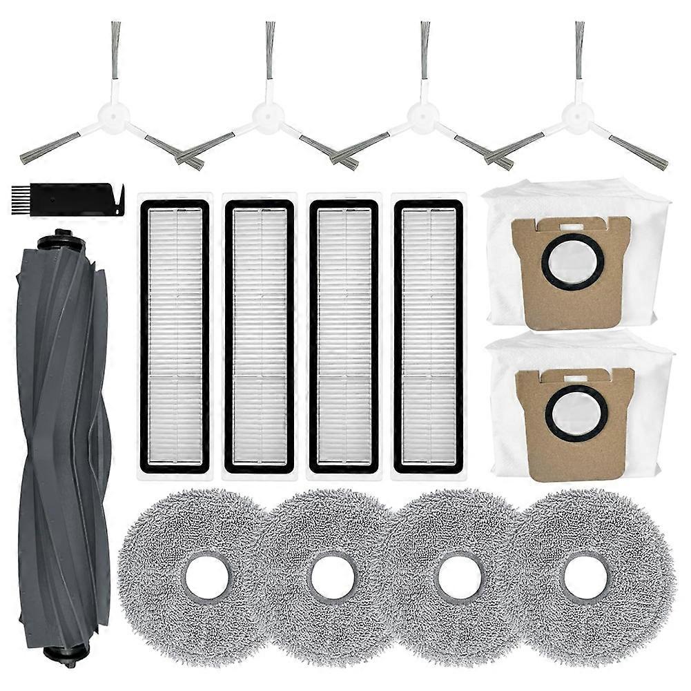 L10s Ultra/L10 Ultra用、ロボット掃除機用X20+ Plus 掃除機メインサイドブラシ HEPAフィルター モップクロスD