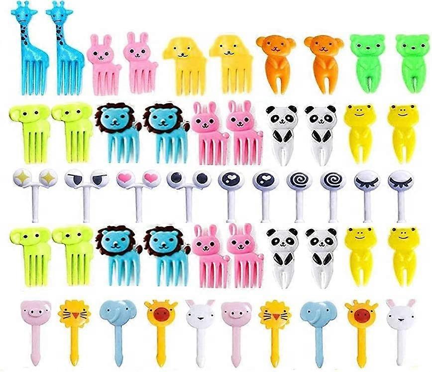 50 st matfruktgaffel för barn