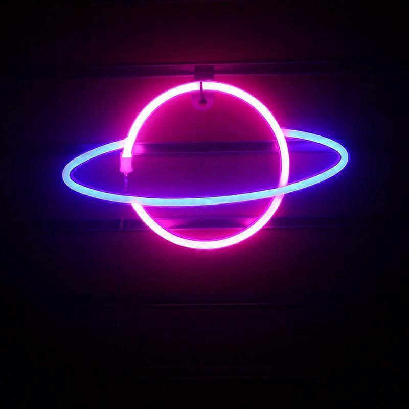 1pc Planet Neon Sign, LED