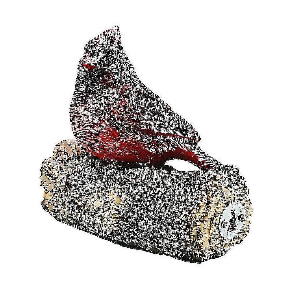 Garden Courtyard Simulation Red Bird Decors