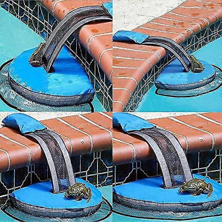 Animal Save Escape Ramp Saving Swimming Pool Rescue Critter Swimline Frog Log B 12-28