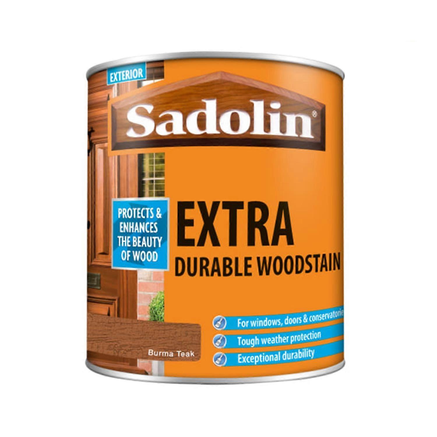 Extra Durable Woodstain Burma Teak 1 litre