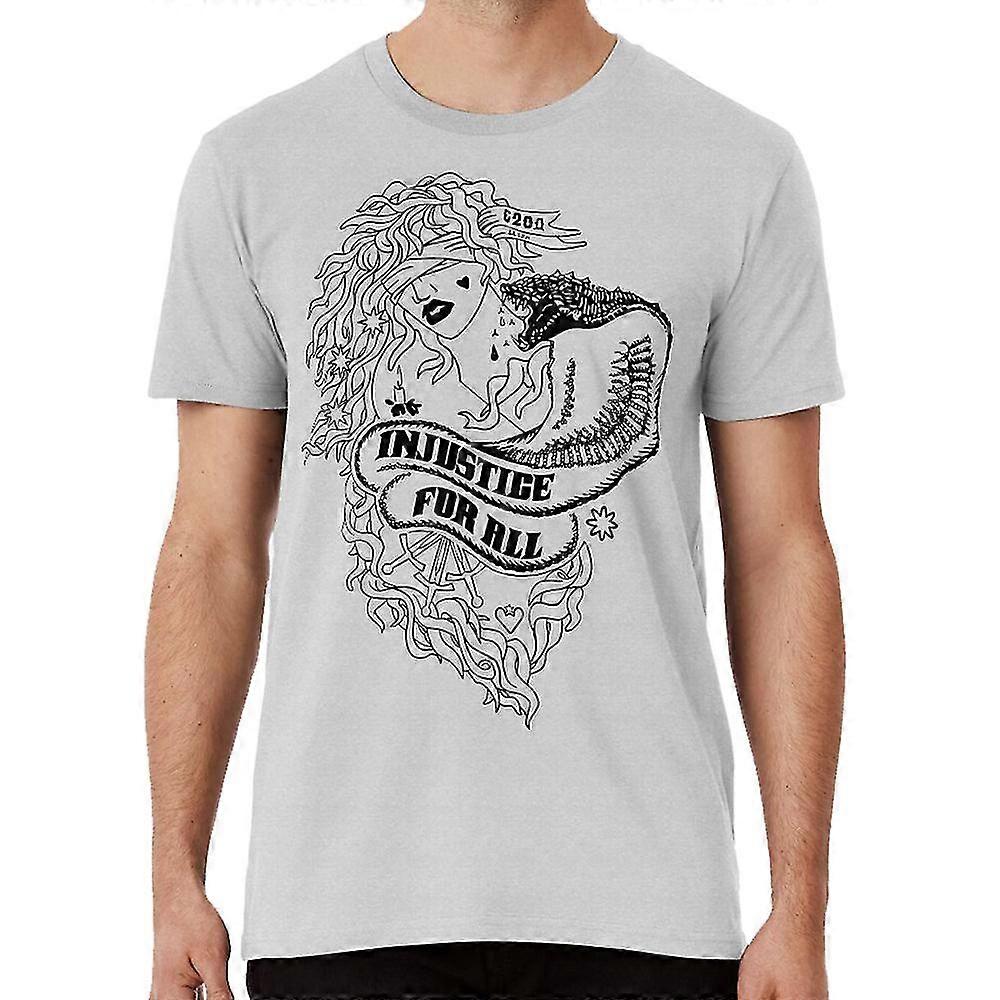 Johny's kant tattoo ronde hals T-Shirt johnny silverhand cyberpunk samurai band