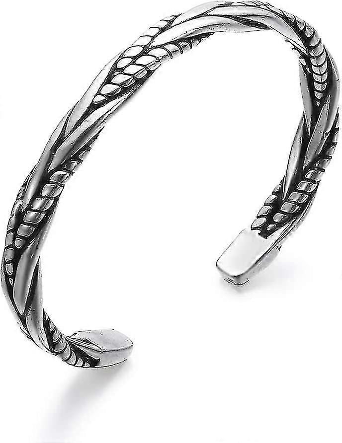 Hot Thai Vinta 925 Silver Open B Blet Men -