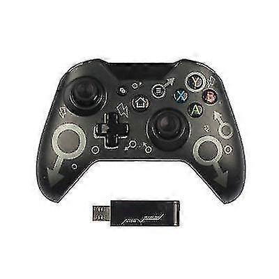 Chronus Enterprises 2.4ghz Gamepad sem fio para, 1 S / x, Ps3 PC. Com Dual Vibrat, Adaptador Sem Fio No Et () Yanlieso