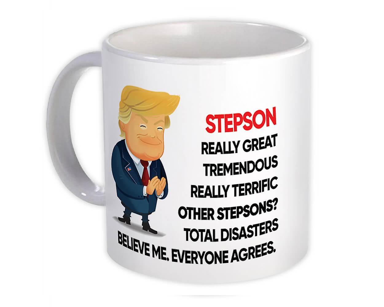 Gift Mug: Gift for STEPSON Donald