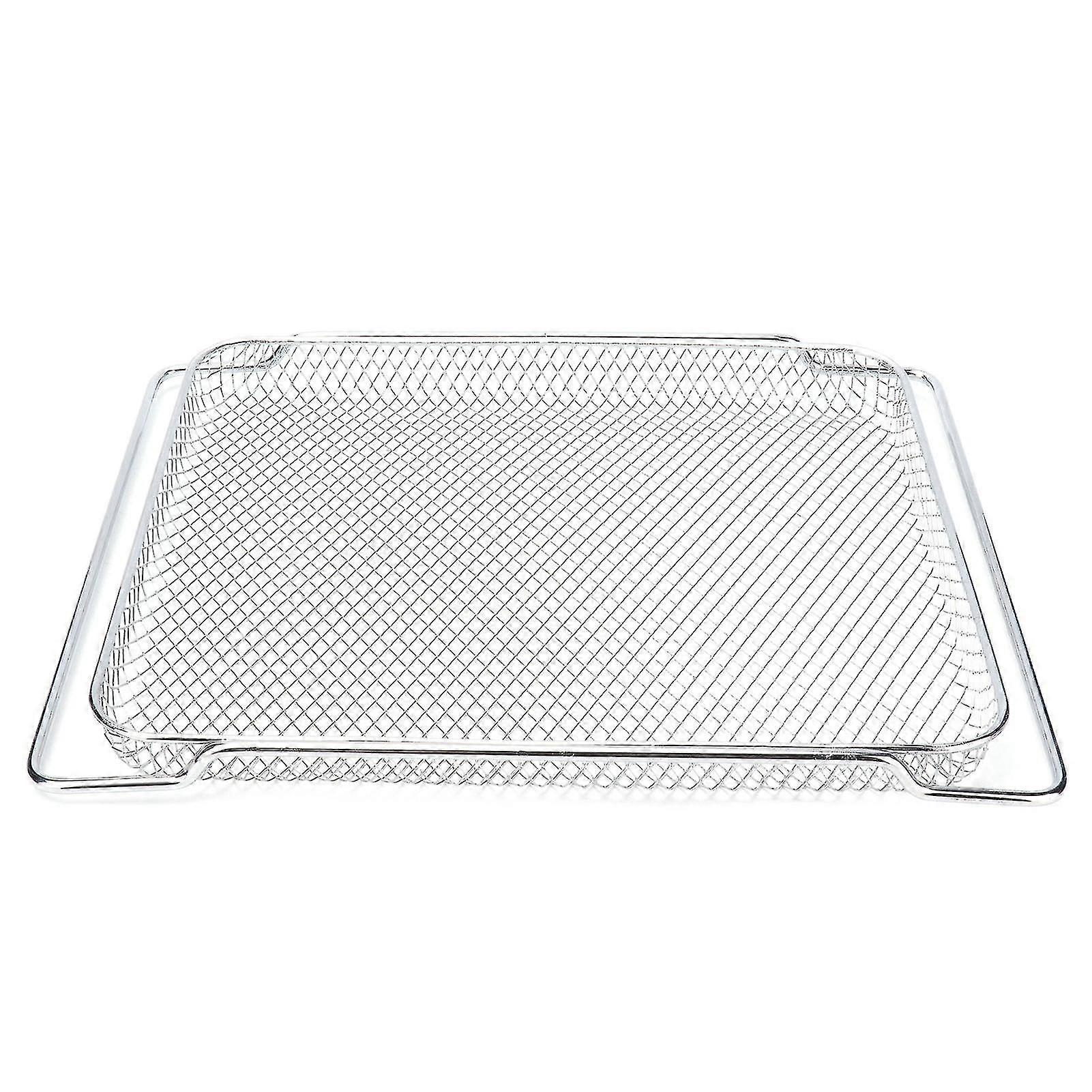 Oven Rack Safe Stainless Steel Multi Functional Grilled Net For Baking Cooling 36x30cm Zekai