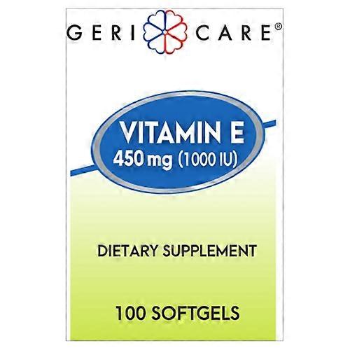 Sunmark Geri-Care 维生素 E 补充剂，100 片