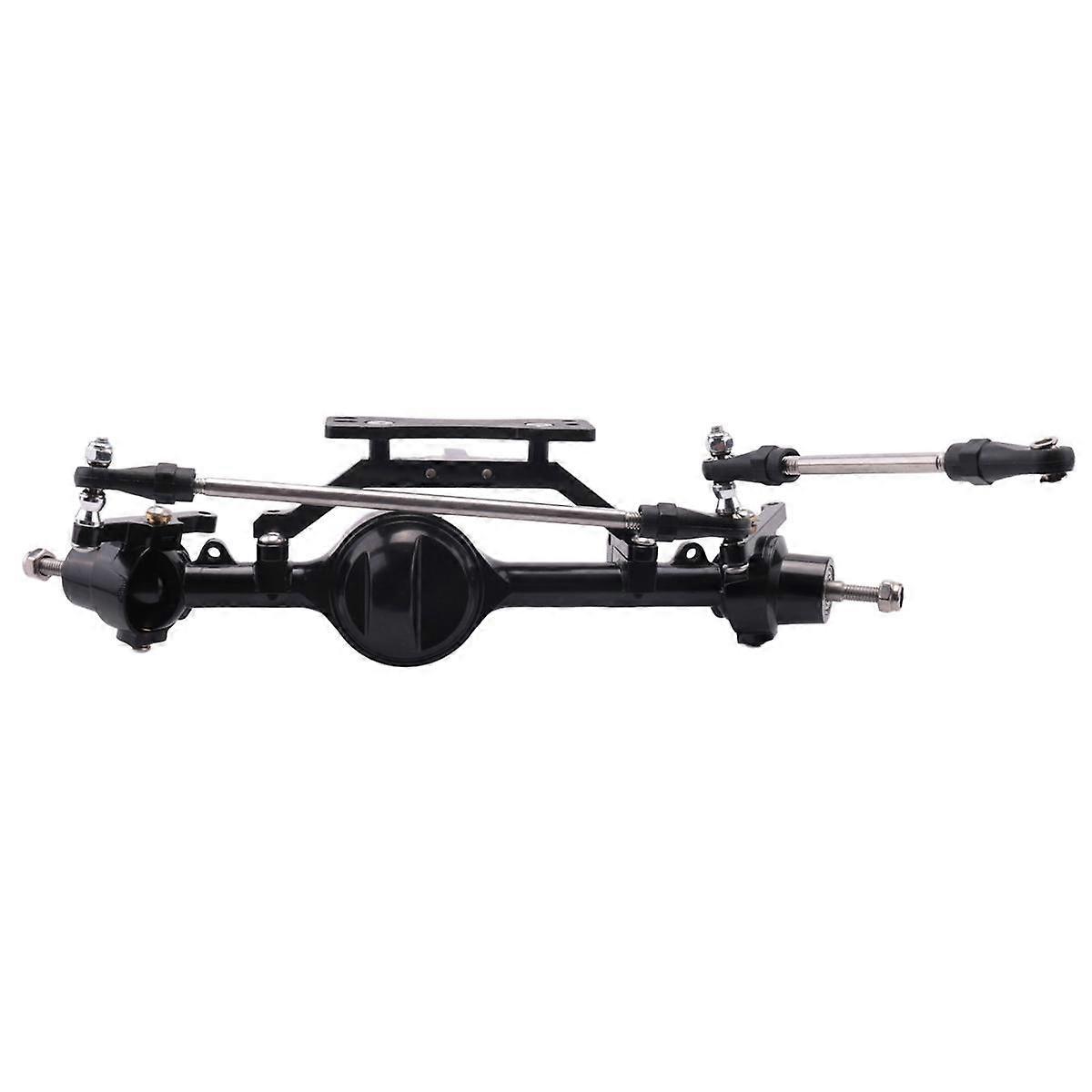 CNC-Aluminiumlegierung D90 Vorder- und Hinterachse für 1/10 RC Crawler D90 D110 Gelande II Yota II Achsen-Upgrade-Teile, 1