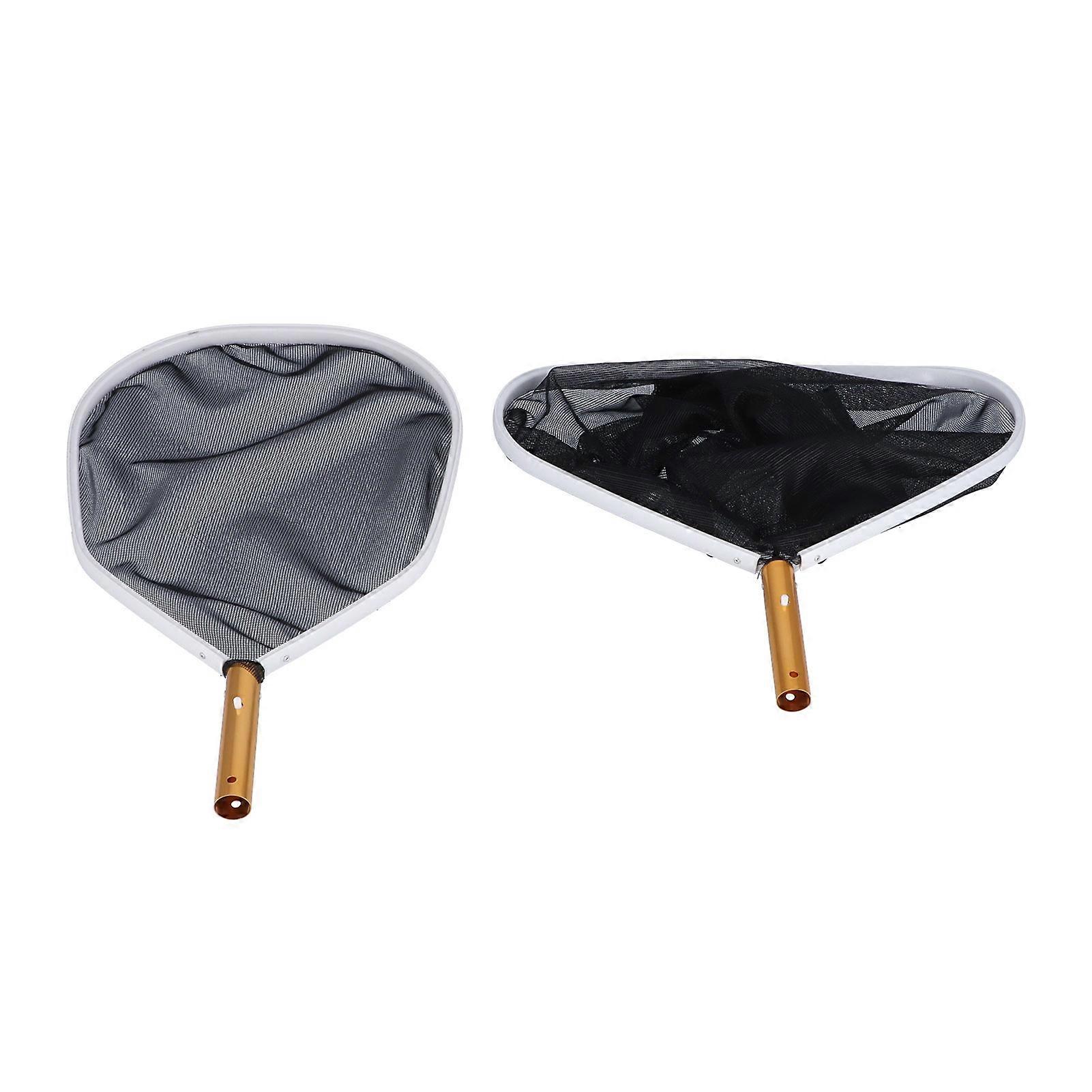 Heavy Duty Aluminum Frame Swimming Pool Leaf Net - Deep Shallow Water Pool Cleaning Net