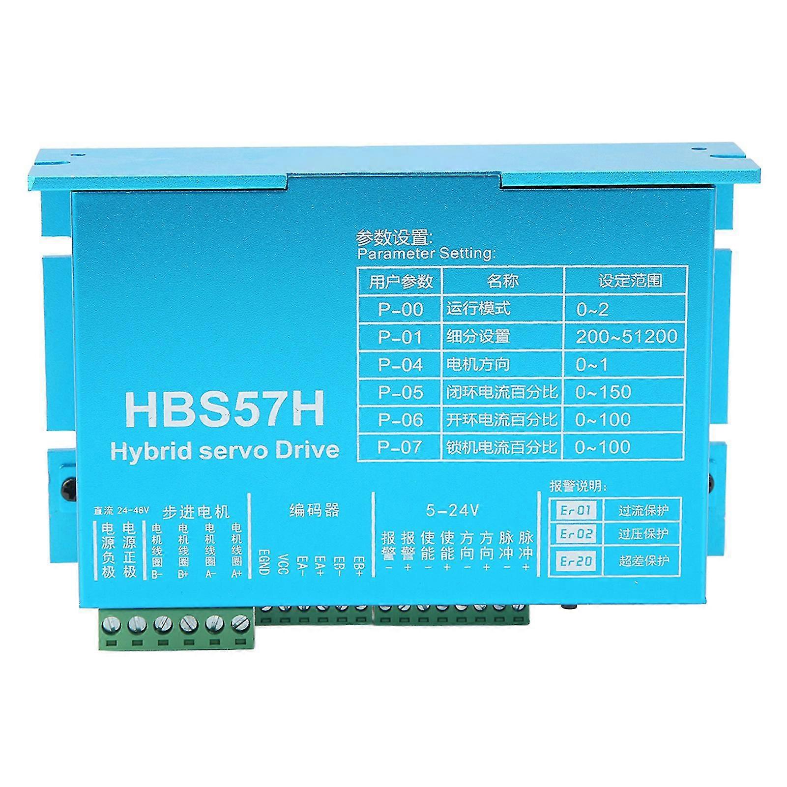 Stepper Motor Driver Board 57 Digital Display Closed Loop for Small Vibration 24-48VDC