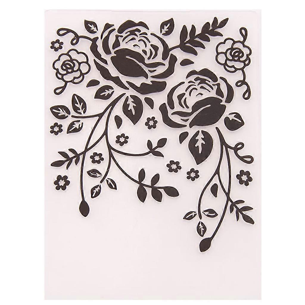 Plastic Embossing Folder Template DIY Scrapbook Photo Album Card Making Decorati