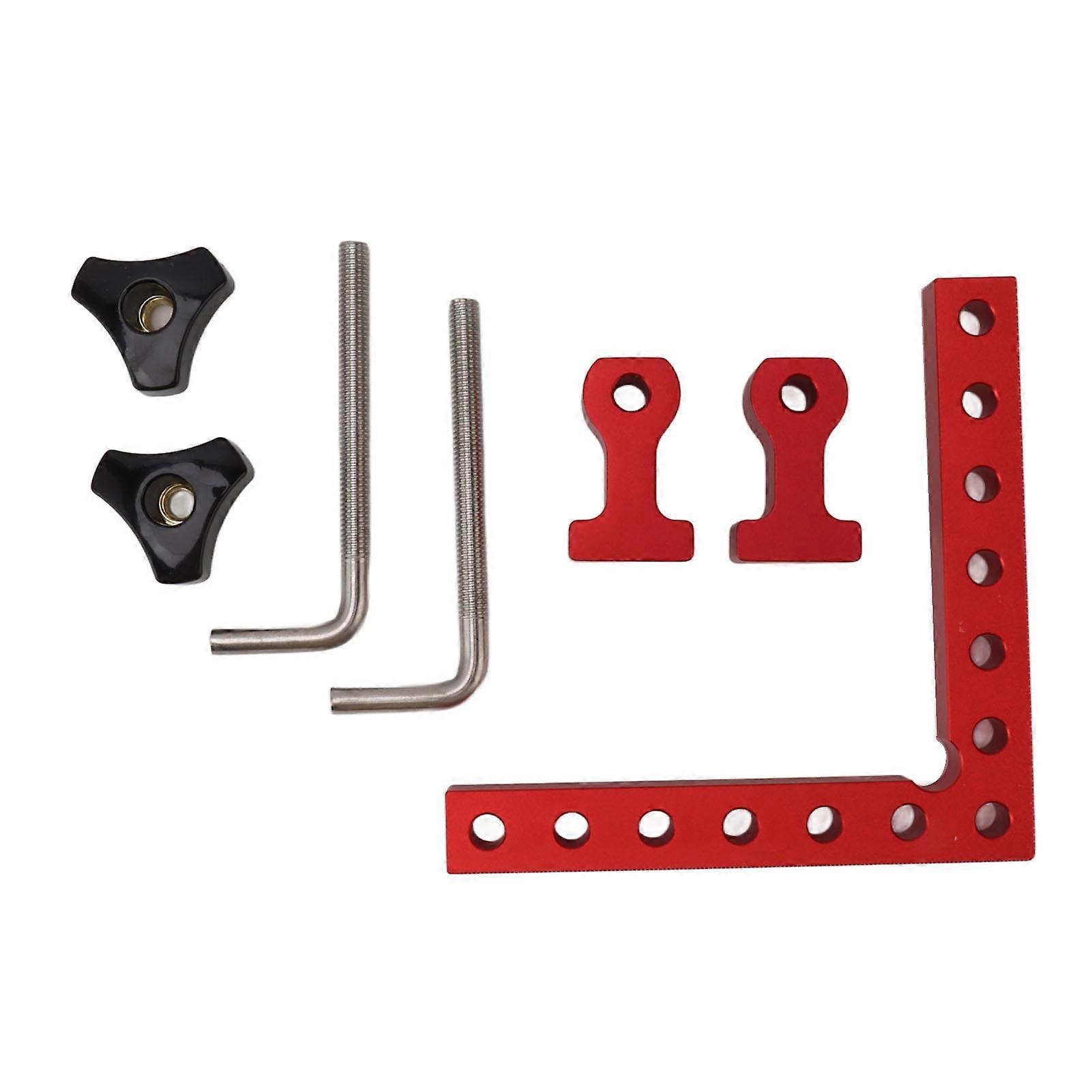90 Degree Positioning Squares Aluminum Alloy Woodworking Right Angle Corner Clamping Square Tool for Picture Frame Box Cabinets Drawers Type 3