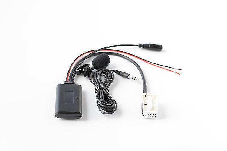 Bluetooth 3.5 MM  Aux In Jack Audio Cable Microphone Handsfree Adapter For BMW E60 E63 E64 E66 E81 E82 E70 E90 CD RADIO