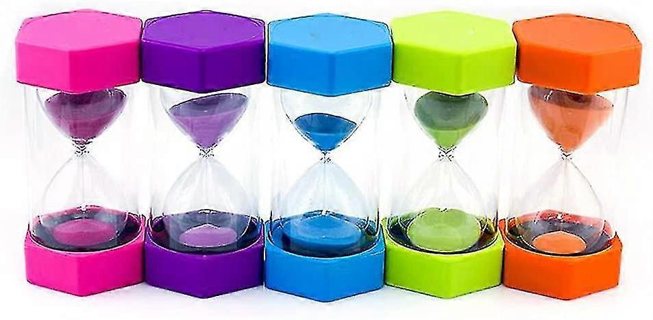 1 Pc Desktop Hourglass Timer 10/15/20/30/60 Minutes Striking Hourglass