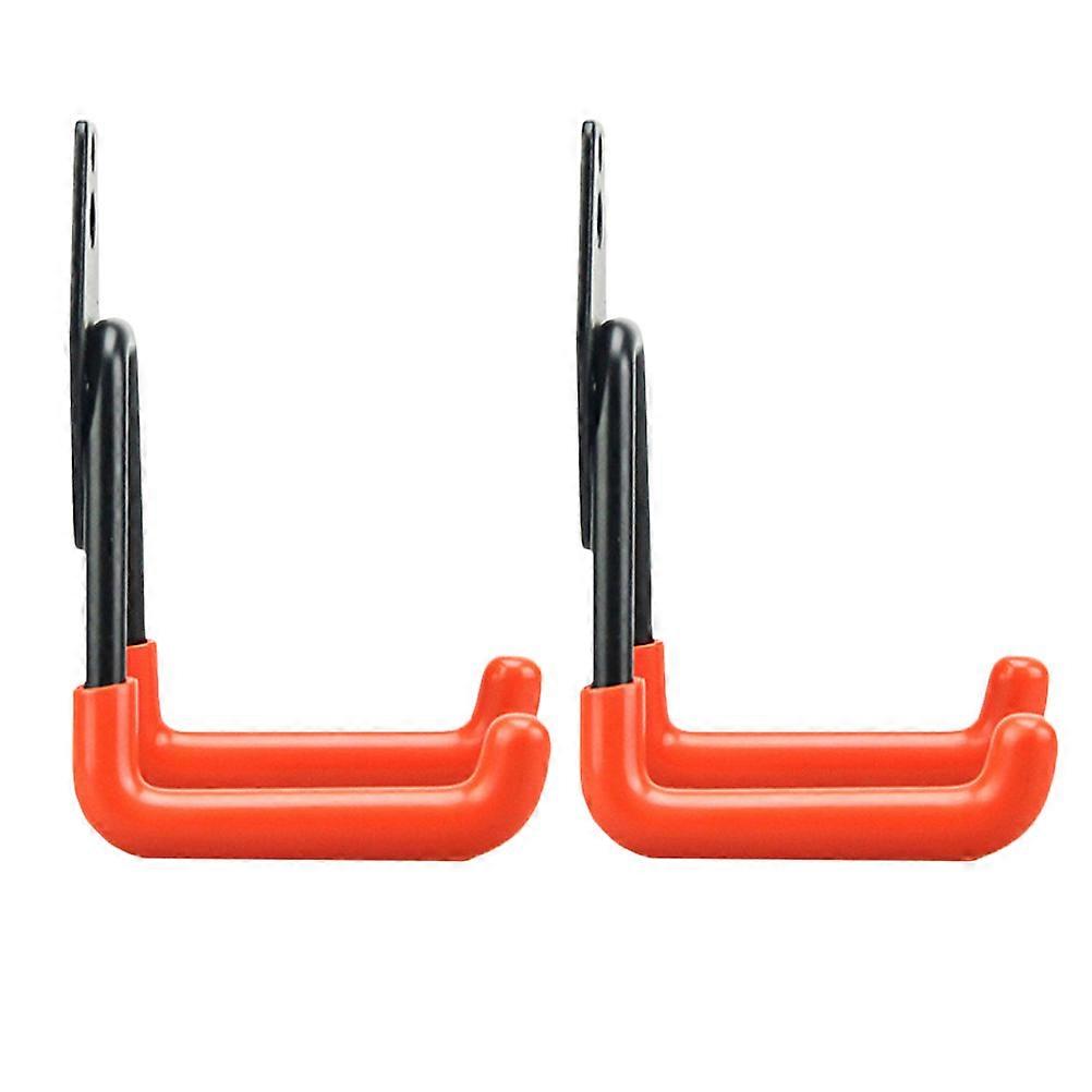 2個バイクハンギングフックバイクハンガーガレージ整理フック鉄ガレージフックガレージツールフックガレージウォールフック