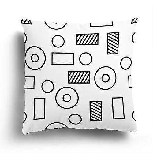 Print Pillowcase Sofa Cushion Cover Design Style -49