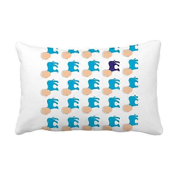Donkey Democracy Throw Pillow