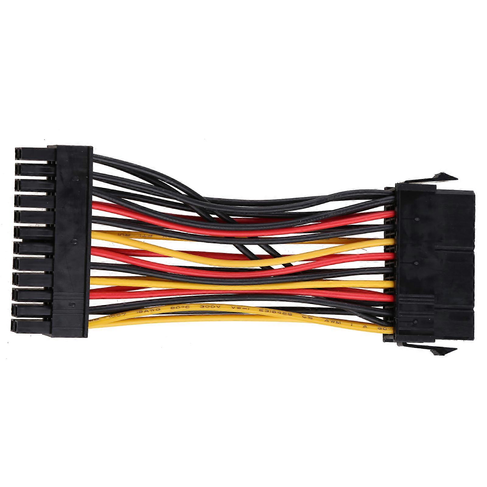 ATX Power Extension Cable Adapter 20-Pin Femle para 24-Pin Macho 5,5 polegadas