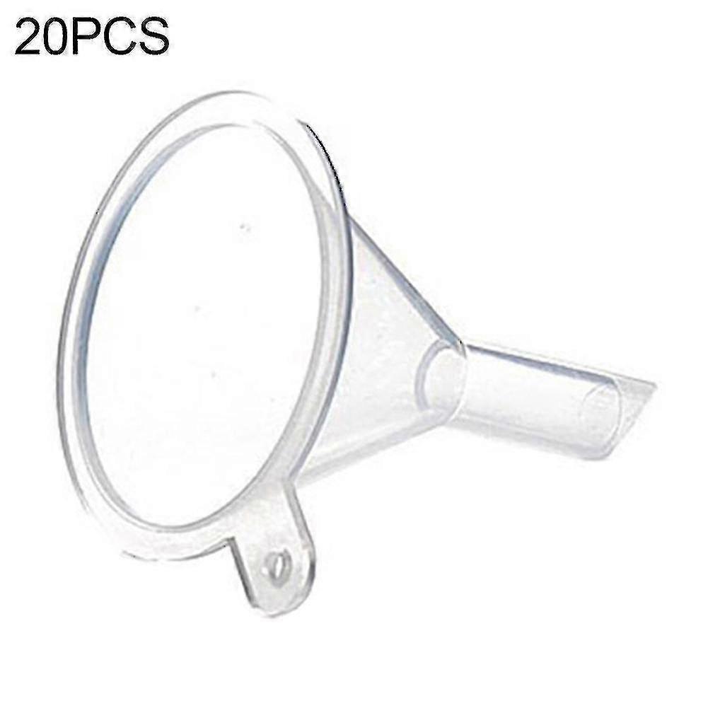 20pcs Mini Transparent Funnel Kitchen Lab Chemistry Oil Liquid Perfume Diffuser