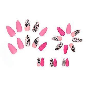 Matte False Nail Salon Set Polish-free Durable Wear Nail Safe Material