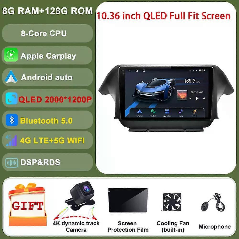 For Honda Odyssey 4 Rb3 Rb4 2008 - 2014 Android 13 Auto Radio Car Video Multimedia Player Navigation No 2din Dvd 5g Wifi Screen