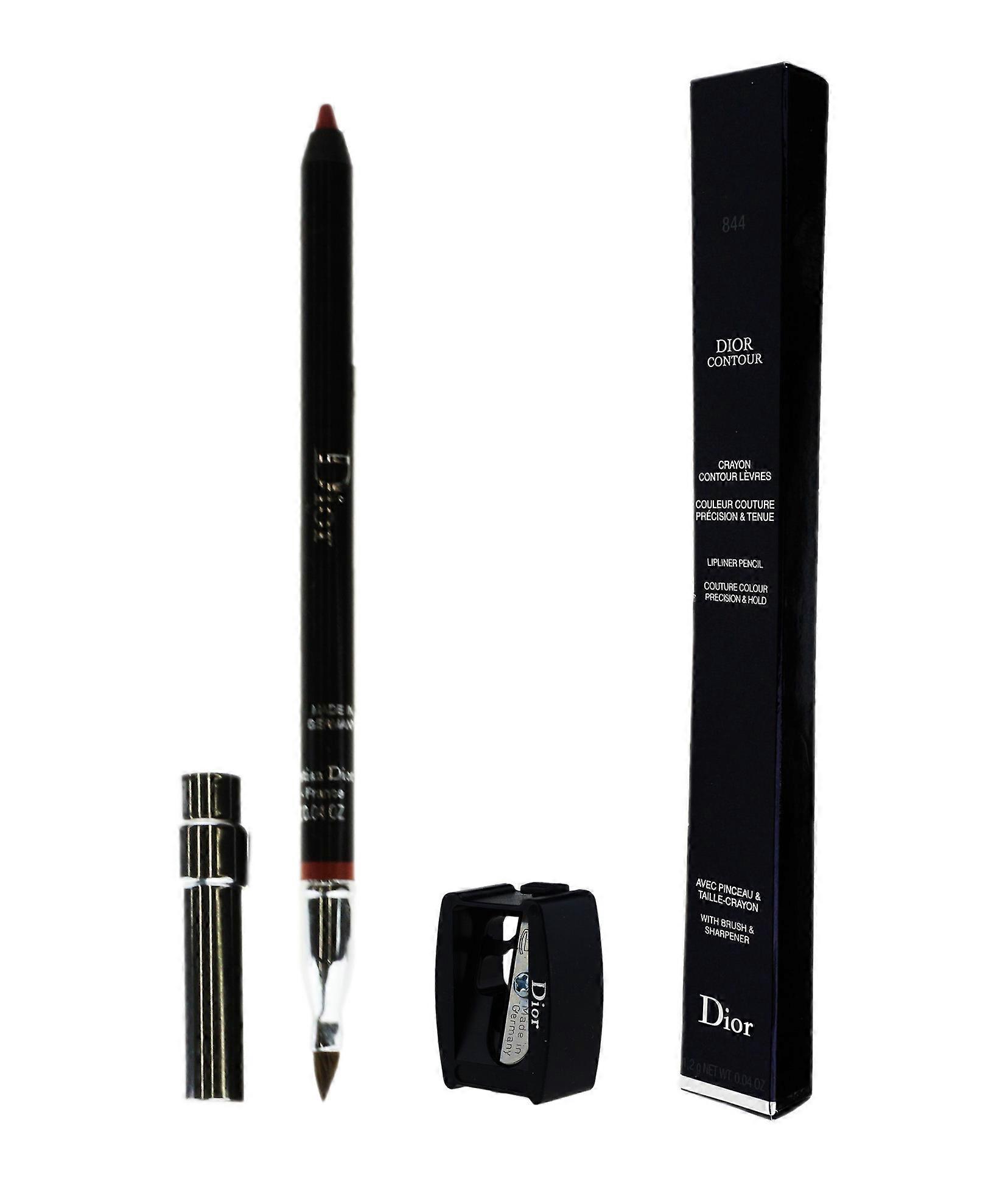 Dior Lipliner Pencil With Brush & Sharpener 0.04Oz New In Box