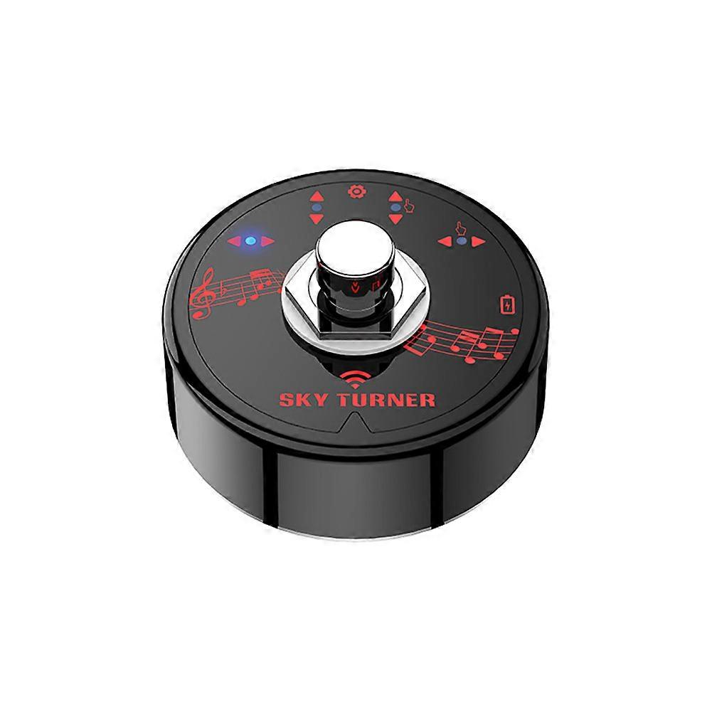 Bluetooth Page Turner Pedal Rechargeable Wireless Foot Switch for Music Sheet