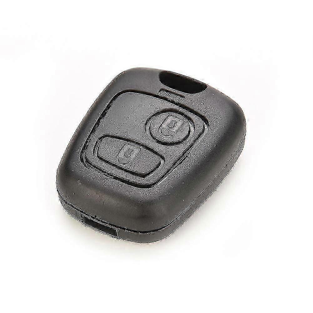 2 Buttons Remote Key Fob Shell Cover Case Compatible With Peugeot 106 107 206 207 307 406