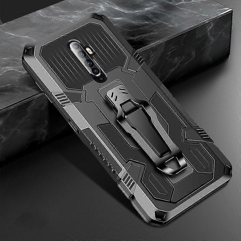 Machine Armor Warrior Shockproof PC + TPU Protective Case For OPPO Reno2 F