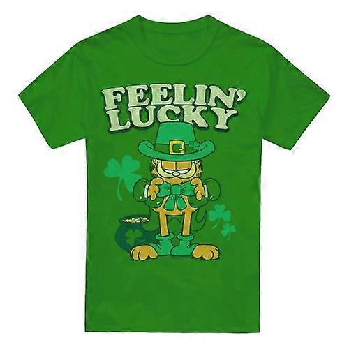 Garfield Mens Feelin Lucky T-Shirt