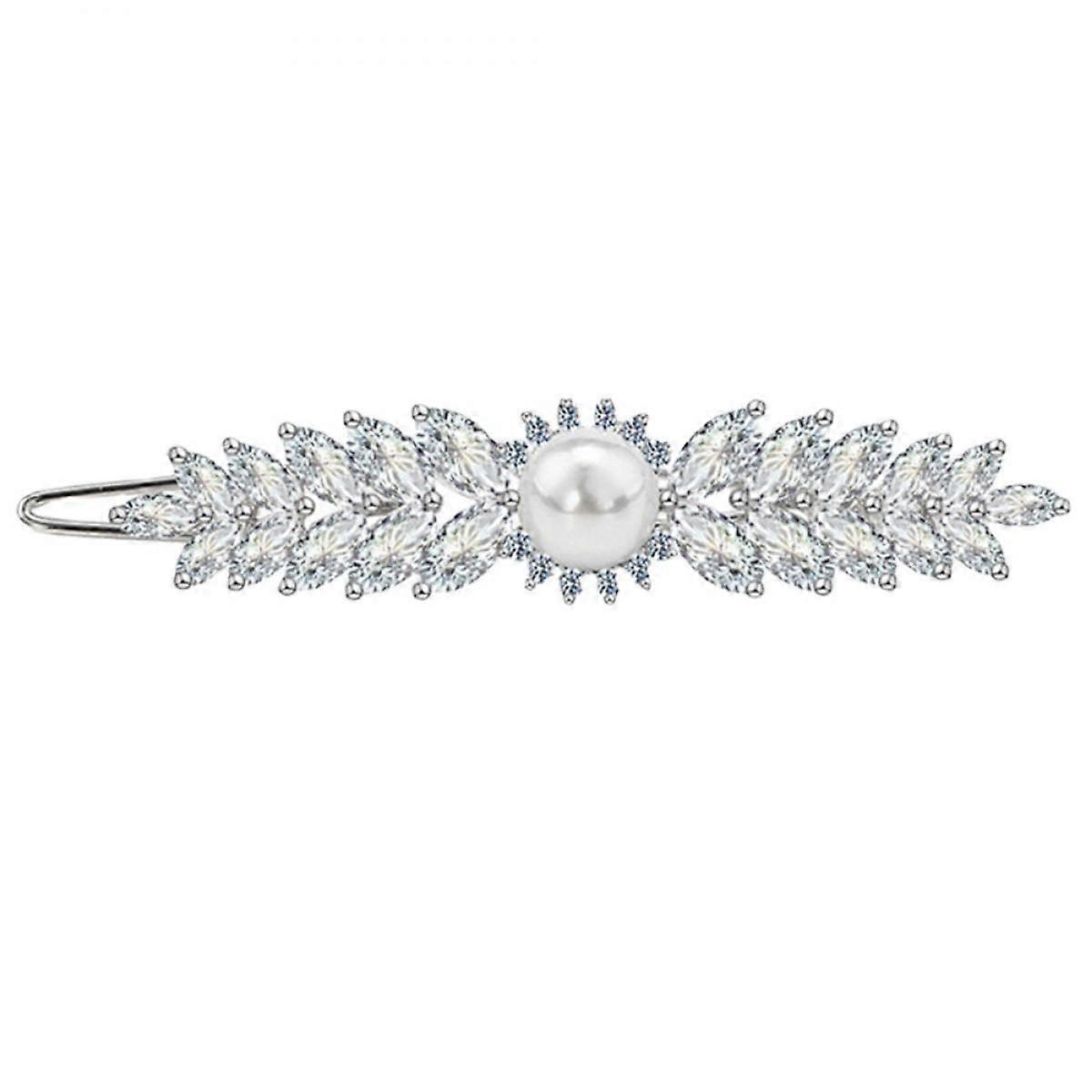 Floral Hairpin Zircon Headwears