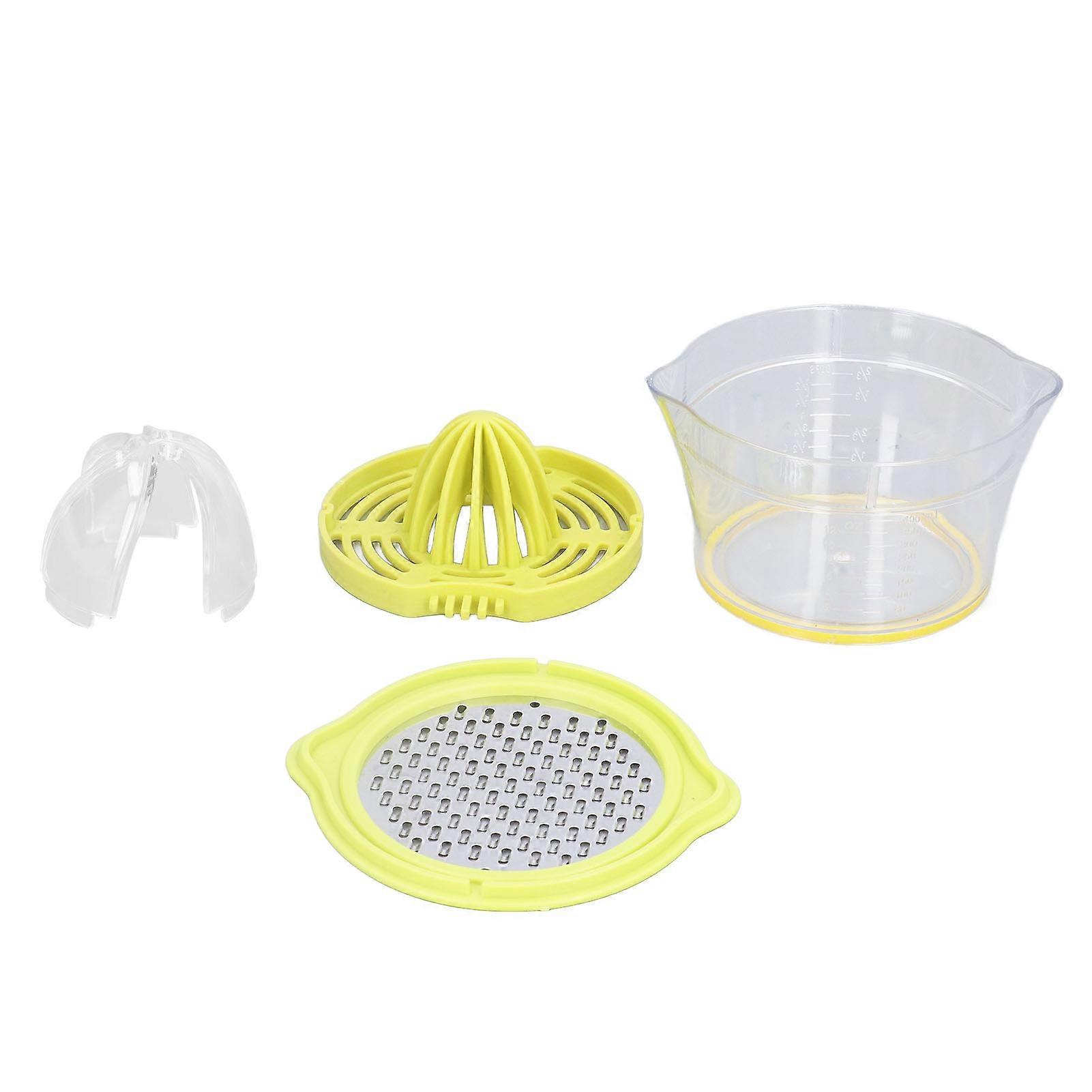 Manual Juicer Scale Design Prevent Slip Small Hand Press Fruit Squeezer for Seasoning Cocktail 400ml