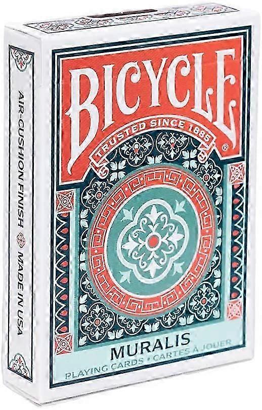 bicycle playing cards, white