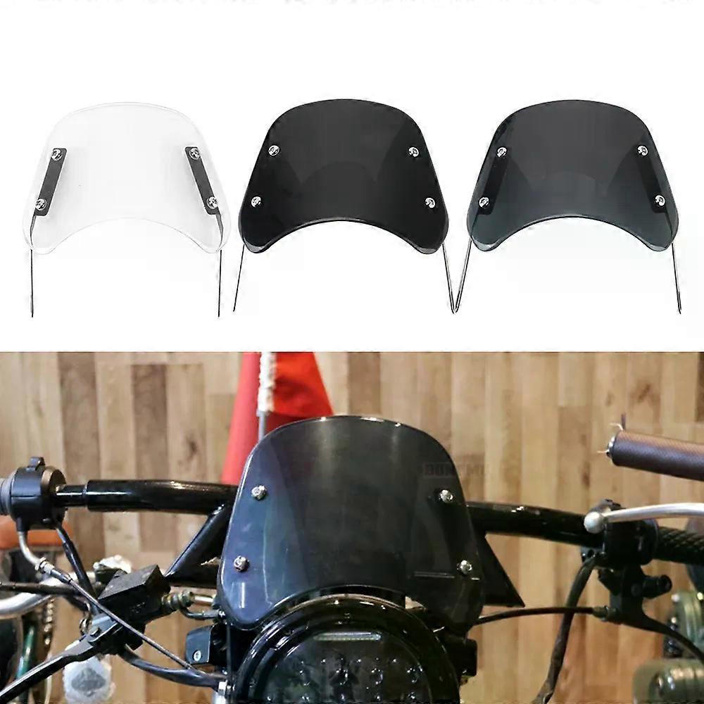 5-7inch Motorcycle Windshield Windscreen Wind Deflector Moto Accessories compatible forSuzuki Bandit Hornet 600 Zephyr Z750 MAXP