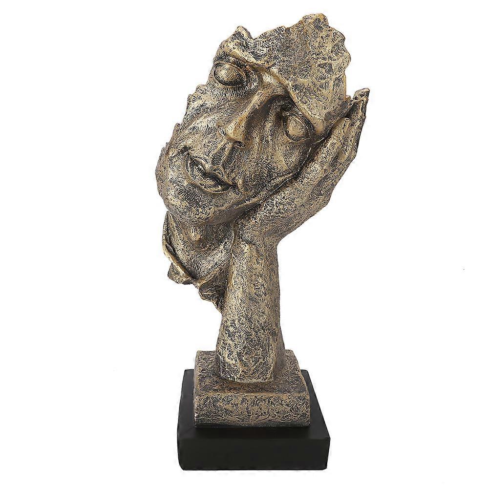 Old-Fashioned Retro Sculpture Desk Decoration Ornaments for Home and Photography Props, Vintage Style, Resin Material