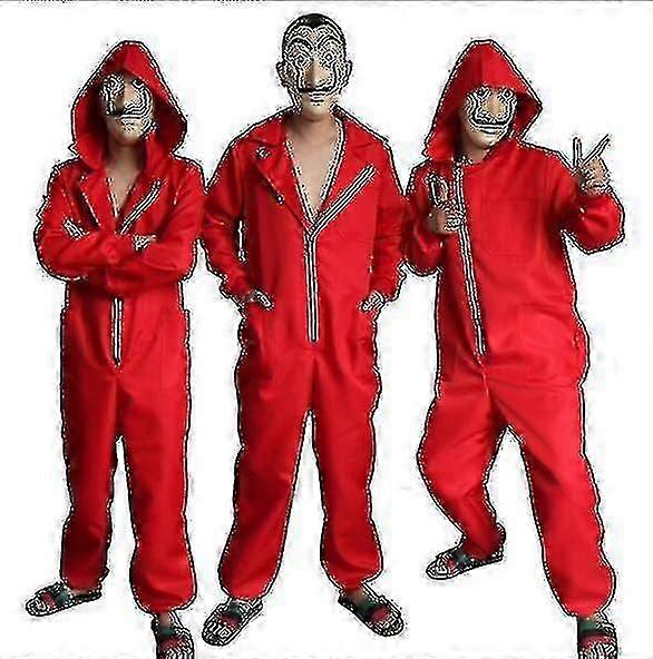 La Casa De Papel Costume With Mask_v