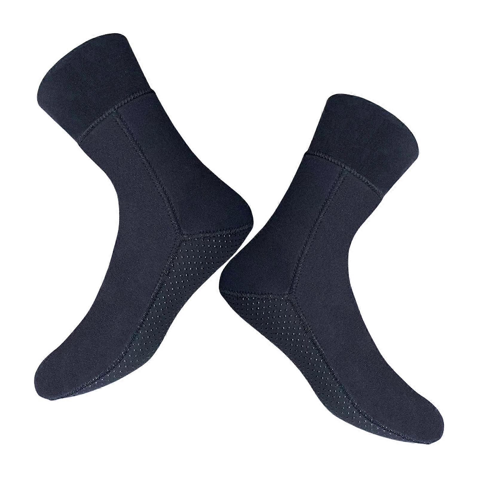 Vattentäta Neopren Strumpor NonSlip Vattensporter Simning Strumpor Dykning Boot Beach Strumpor för utomhus Vattensporter XS