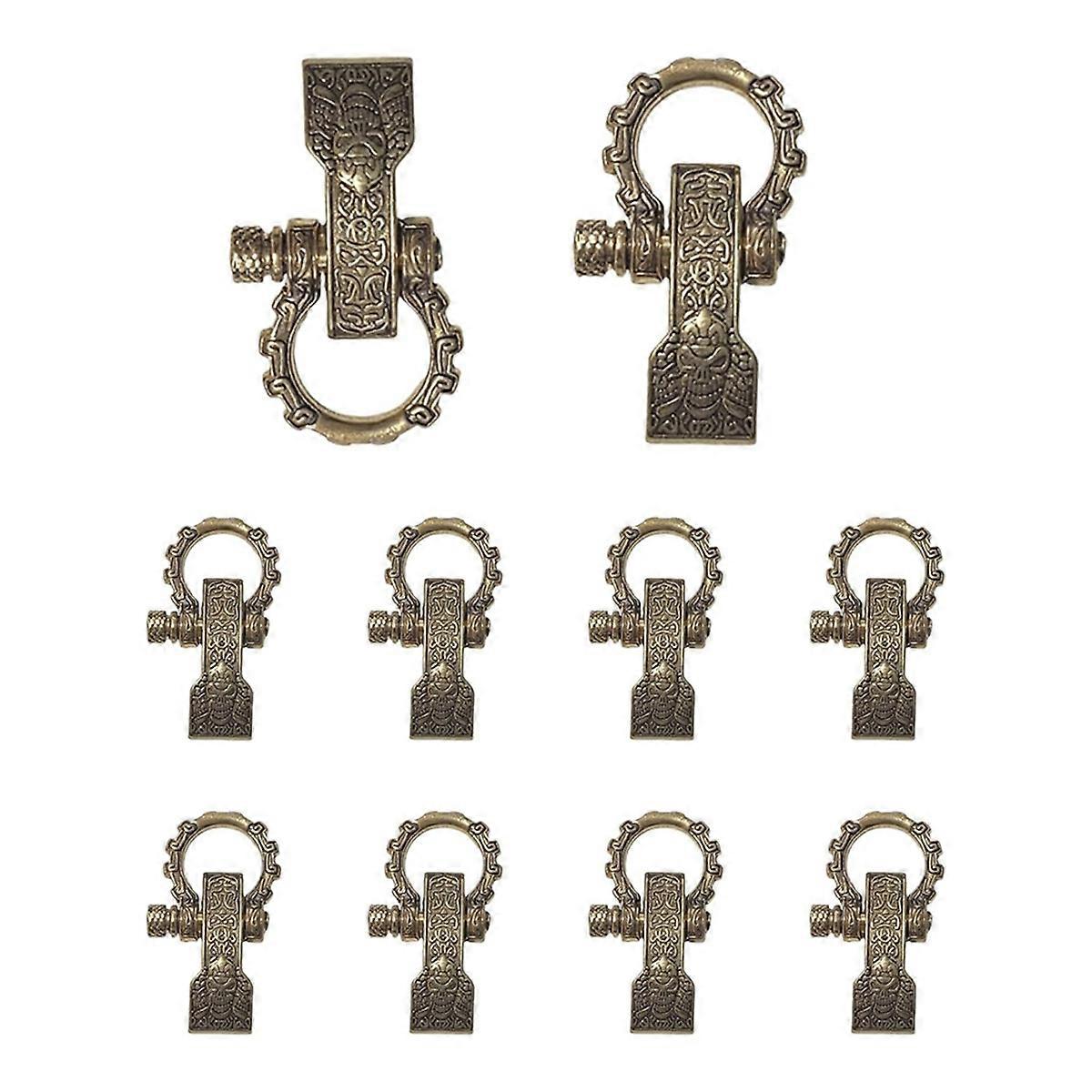 Paracord Buckles Bow Clasps Screw Pin Anchor Shackle Gold 10PCS