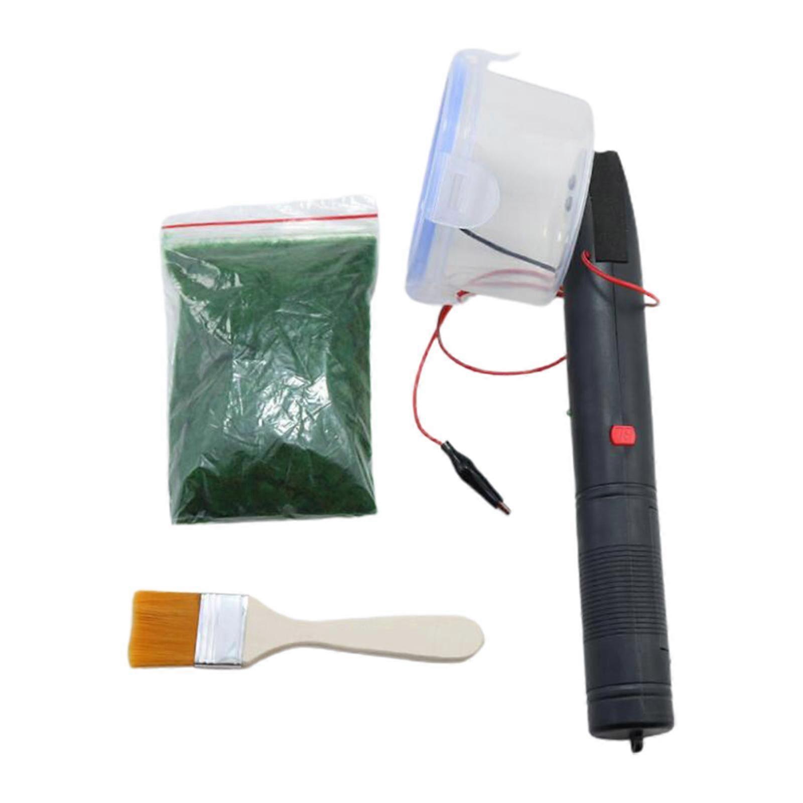 handheld Grass Planter Strong Power Advanced Flocking Kits with Garss Debris