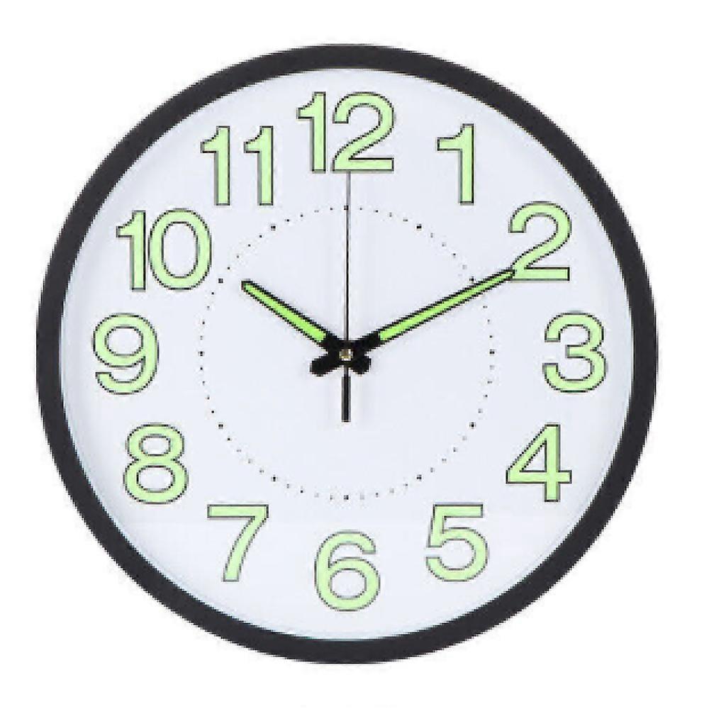 30cm wall clock fixed without ticking noises silent luminescent quartz clock modern