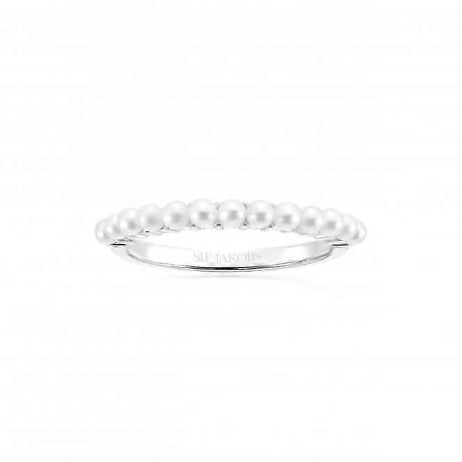 Anello Ellera Perla in argento 925 SJ-R2869-P