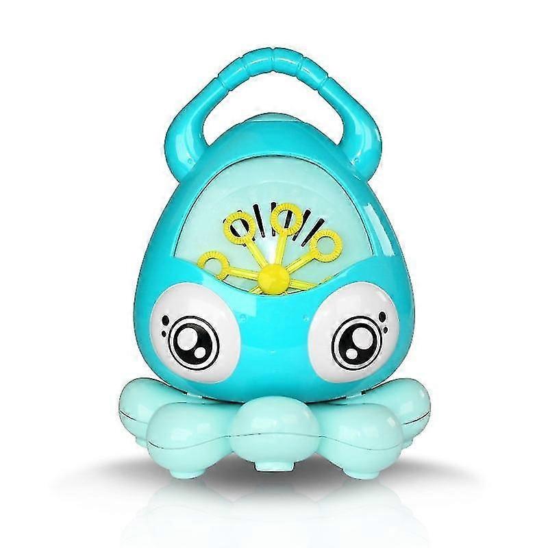 Octopus Bubble Machine for Kids, Automatic Bubble Maker with Solutions, Portable Bubble Blower Outdo