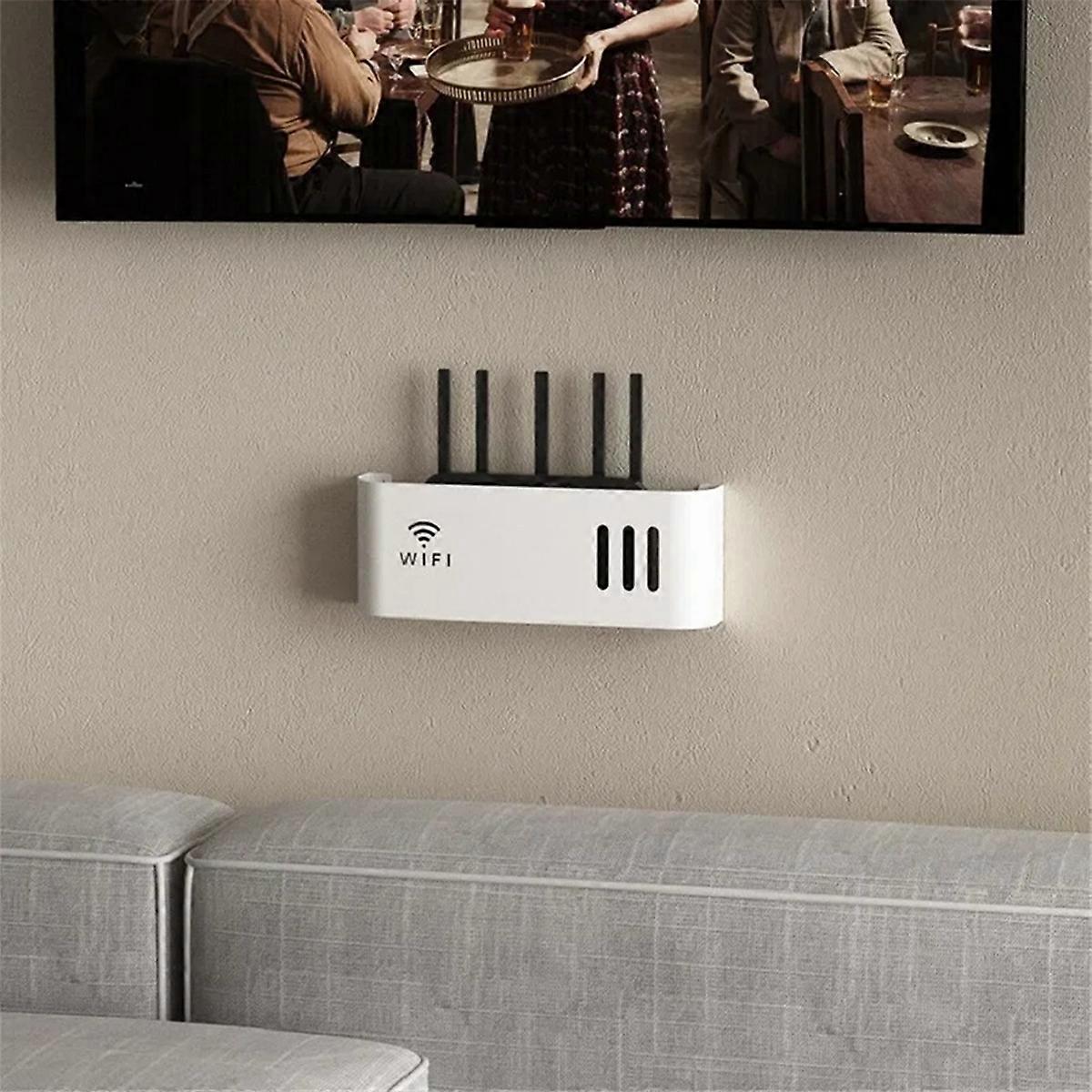Wall Mounted WIFI Router Shelf for Living Room B | Fruugo AU