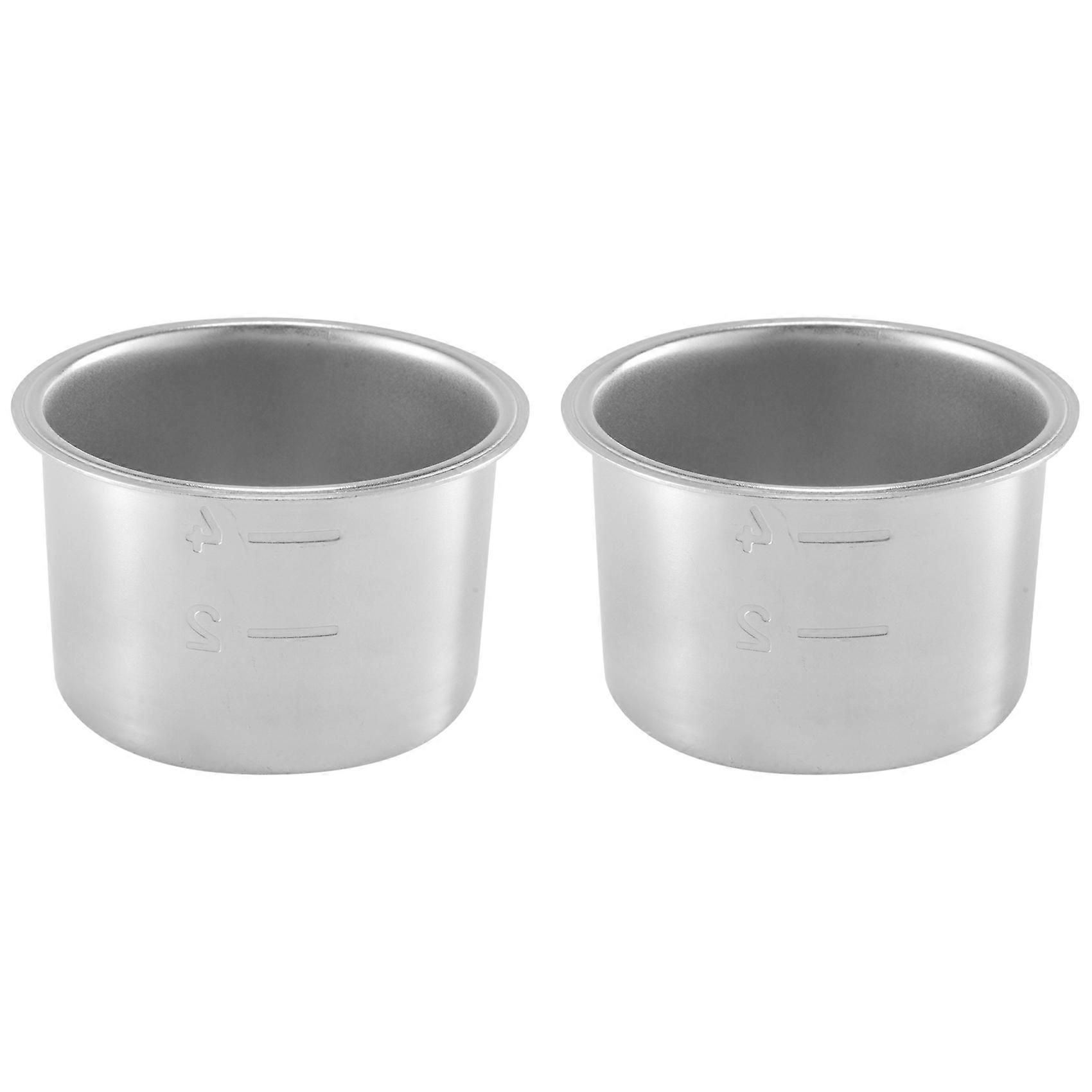 2Pcs 51mm 4 Cups Filter Replacement Filter Basket